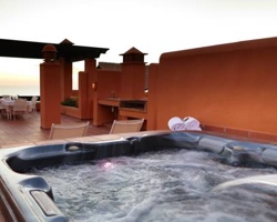 Apartamentos con piscina privada en Aparthotel Novo Resort