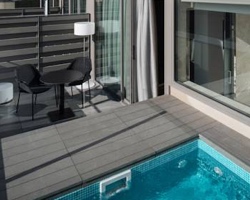 Suites con piscina privada en Hotel Catalonia Square